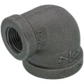 Product Image of 3/4" x 3/8" Black 90-Degree Reducing Elbow