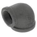 Product Image of 2" x 1-1/4" Black 90° Reducing Elbow