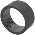 Product Image of 2-1/2" Black Merchant Half Coupling Taper Tapped