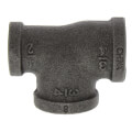 Product Image of 3/4" x 1/2" x 3/4" Black Reducing Tee
