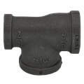 Product Image of 3/4" x 1/2" x 3/4" Black Reducing Tee
