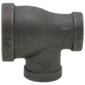 Product Image of 1" x 1/2" x 1/2" Black Reducing Tee