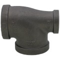 Product Image of 1-1/4" x 3/4" x 1-1/4" Black Reducing Tee