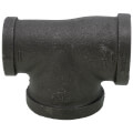 Product Image of 1-1/4" x 1" x 1-1/2" Black Reducing Tee