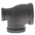 Product Image of 1-1/2" x 3/4" x 1-1/4" Black Reducing Tee