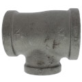 Product Image of 1-1/2" x 1-1/4" x 1" Black Reducing Tee