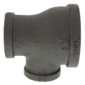 Product Image of 2" x 1-1/4" x 1" Black Reducing Tee
