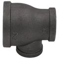 Product Image of 2" x 1-1/4" x 1" Black Reducing Tee