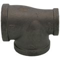 Product Image of 2" x 1-1/4" x 2" Black Reducing Tee