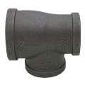 Product Image of 2" x 1-1/2" x 1-1/2" Black Reducing Tee