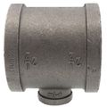 Product Image of 2-1/2" x 2-1/2" x 3/4" Black Reducing Tee