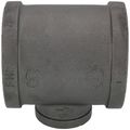Product Image of 3" x 3" x 1-1/2" Black Reducing Tee