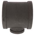 Product Image of 4" x 4" x 2" Black Reducing Tee