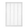 Product Image of 20" x 30" (Wall Opening Size) Sidewall/Ceiling Return Air Filter Grille w/ 1/2" Fin Spacing (White)