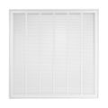 Product Image of 30" x 30" (Wall Opening Size) Sidewall/Ceiling Return Air Filter Grille w/ 1/2" Fin Spacing (White)