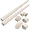 Product Image of 3" Ivory Wall Duct Kit