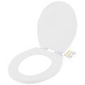 Product Image of Molded Wood Round Toilet Seat (White)