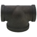 Product Image of 1-1/4" x 1-1/4" x 2" Black Reducing Tee