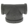 Product Image of 2" x 2" x 2-1/2" Black Reducing Tee