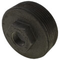 Product Image of 2-1/2" x 1/2" Black Hex Bushing