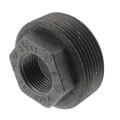 Product Image of 2-1/2" x 1" Black Hex Bushing