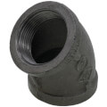 Product Image of 1-1/4" Black 45° Elbow