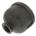 Product Image of 3" x 1" Black Reducing Coupling