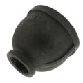 Product Image of 3" x 1-1/4" Black Reducing Coupling