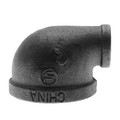 Product Image of 2" x 3/4" Black 90° Reducing Elbow