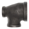 Product Image of 1-1/2" x 3/4" x 1" Black Reducing Tee