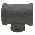 Product Image of 1-1/4" x 1-1/4" x 3/4" Black Reducing Tee