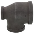 Product Image of 2" x 1" x 1-1/2" Black Reducing Tee
