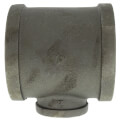 Product Image of 4" x 4" x 2" Black Reducing Tee