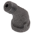 Product Image of 1/8" Black 45° Street Elbow