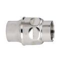 Product Image of 1-1/2" Threaded Spring Loaded Check Valve, 250 WOG (Stainless Steel)