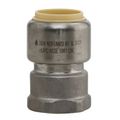 Product Image of 1" CTS x 1" FNPT 304 Stainless Steel Push-Fit Adapter (Lead Free)