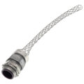 Product Image of 3/4" MPT Straight Dust Tight Wide Range Strain Relief Grip, 0.520"-0.730"