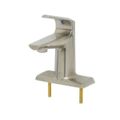 Product Image of LakeCrest Aesthetic Escutcheon Single Handle Faucet, Deck Mount, 0.5 GPM (Brushed Nickel)