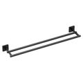 Product Image of Triva 24" Double Towel Bar, BP1822BL (Matte Black)
