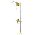 Product Image of S19-312 Drench Shower w/ Eye and Face Wash Station, Plastic Showerhead and Bowl