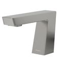 Product Image of Verge Zen Series Faucet, Battery-Powered, w/ Navigator Thermostatic Mixing Valve, 0.5 gpm (Brushed Stainless)