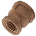 Product Image of 1/2" x 3/8" FIP Brass Coupling (Lead Free)