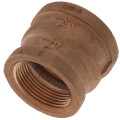 Product Image of 1-1/2" x 1-1/4" FIP Brass Coupling (Lead Free)