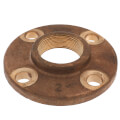 Product Image of 2" FNPT Brass Companion Flange, 150 psi (Lead-Free)