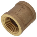 Product Image of 1" FIP Brass Coupling (Lead Free)