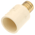 Product Image of 1" PEX Crimp x CPVC Socket Brass Adapter
