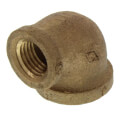 Product Image of 3/8" x 1/4" FIP Brass 90-Degree Reducing Elbow (Lead Free)