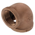 Product Image of 1-1/4" x 1" FIP Brass 90-Degree Reducing Elbow (Lead Free)