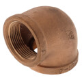 Product Image of 1-1/2" x 1-1/4" FIP Brass 90-Degree Reducing Elbow (Lead Free)