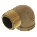 Product Image of 1" Brass 90 Deg Street Elbow, Lead Free (Threaded)